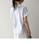 【SHIPS any別注】THE KNiTS:〈洗濯機可能〉ラウンドヘム プリント ショート TEE