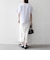 【SHIPS any別注】THE KNiTS:〈洗濯機可能〉ラウンドヘム プリント ショート TEE