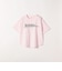 【SHIPS any別注】THE KNiTS:〈洗濯機可能〉ラウンドヘム プリント ショート TEE