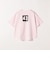 【SHIPS any別注】THE KNiTS:〈洗濯機可能〉ラウンドヘム プリント ショート TEE