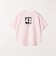 【SHIPS any別注】THE KNiTS:〈洗濯機可能〉ラウンドヘム プリント ショート TEE