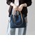 《追加予約》2WAY バイカラー A4 ドロスト トート バッグ