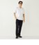 SHIPS Colors:〈抗菌防臭・接触冷感・UVカット〉シルケット コットン Vネック T◇