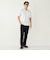 SHIPS Colors:〈抗菌防臭・接触冷感・UVカット〉シルケット コットン Vネック T◇