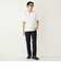 SHIPS Colors:〈抗菌防臭・接触冷感・UVカット〉シルケット コットン Vネック T◇