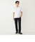SHIPS Colors:〈抗菌防臭・接触冷感・UVカット〉シルケット コットン Vネック T◇