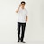 SHIPS Colors:〈抗菌防臭・接触冷感・UVカット〉シルケット コットン Vネック T◇
