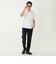 SHIPS Colors:〈抗菌防臭・接触冷感・UVカット〉シルケット コットン Vネック T◇