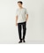 SHIPS Colors:〈抗菌防臭・接触冷感・UVカット〉シルケット コットン Vネック T◇