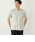 SHIPS Colors:〈抗菌防臭・接触冷感・UVカット〉シルケット コットン Vネック T◇