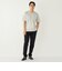 SHIPS Colors:〈抗菌防臭・接触冷感・UVカット〉シルケット コットン Vネック T◇