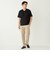 SHIPS Colors:〈抗菌防臭・接触冷感・UVカット〉シルケット コットン Vネック T◇