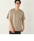SHIPS Colors:〈抗菌防臭・接触冷感・UVカット〉シルケット コットン Vネック T◇