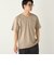 SHIPS Colors:〈抗菌防臭・接触冷感・UVカット〉シルケット コットン Vネック T◇