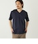 SHIPS Colors:〈抗菌防臭・接触冷感・UVカット〉シルケット コットン Vネック T◇