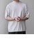 SHIPS any:〈手洗い可能〉ハイゲージ ニット リネン ミックス モックネック 半袖 Tシャツ 26SS◇