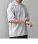 SHIPS any:〈手洗い可能〉ハイゲージ ニット リネン ミックス モックネック 半袖 Tシャツ 26SS◇