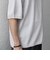 SHIPS any:〈手洗い可能〉ハイゲージ ニット リネン ミックス モックネック 半袖 Tシャツ 26SS◇