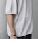 SHIPS any:〈手洗い可能〉ハイゲージ ニット リネン ミックス モックネック 半袖 Tシャツ 26SS◇