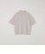 SHIPS any:〈手洗い可能〉ハイゲージ ニット リネン ミックス モックネック 半袖 Tシャツ 26SS◇