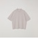 SHIPS any:〈手洗い可能〉ハイゲージ ニット リネン ミックス モックネック 半袖 Tシャツ 26SS◇
