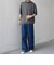 SHIPS any:〈手洗い可能〉ハイゲージ ニット リネン ミックス モックネック 半袖 Tシャツ 26SS◇