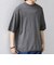 SHIPS any:〈手洗い可能〉ハイゲージ ニット リネン ミックス モックネック 半袖 Tシャツ 26SS◇