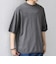 SHIPS any:〈手洗い可能〉ハイゲージ ニット リネン ミックス モックネック 半袖 Tシャツ 26SS◇