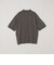 SHIPS any:〈手洗い可能〉ハイゲージ ニット リネン ミックス モックネック 半袖 Tシャツ 26SS◇