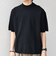 SHIPS any:〈手洗い可能〉ハイゲージ ニット リネン ミックス モックネック 半袖 Tシャツ 26SS◇
