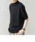 SHIPS any:〈手洗い可能〉ハイゲージ ニット リネン ミックス モックネック 半袖 Tシャツ 26SS◇