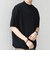 SHIPS any:〈手洗い可能〉ハイゲージ ニット リネン ミックス モックネック 半袖 Tシャツ 26SS◇