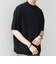 SHIPS any:〈手洗い可能〉ハイゲージ ニット リネン ミックス モックネック 半袖 Tシャツ 26SS◇