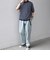 SHIPS any:〈手洗い可能〉ハイゲージ ニット リネン ミックス モックネック 半袖 Tシャツ 26SS◇