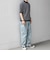 SHIPS any:〈手洗い可能〉ハイゲージ ニット リネン ミックス モックネック 半袖 Tシャツ 26SS◇