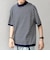SHIPS any:〈手洗い可能〉ハイゲージ ニット リネン ミックス モックネック 半袖 Tシャツ 26SS◇