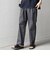 SHIPS any:〈撥水/軽量/ストレッチ〉SOLOTEX(R) シアサッカー セミワイド イージーパンツ26SS◇