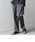 SHIPS any:〈撥水/軽量/ストレッチ〉SOLOTEX(R) シアサッカー セミワイド イージーパンツ26SS◇