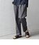 SHIPS any:〈撥水/軽量/ストレッチ〉SOLOTEX(R) シアサッカー セミワイド イージーパンツ26SS◇
