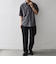 SHIPS any:〈撥水/軽量/ストレッチ〉SOLOTEX(R) シアサッカー セミワイド イージーパンツ26SS◇