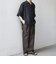 SHIPS any:〈撥水/軽量/ストレッチ〉SOLOTEX(R) シアサッカー セミワイド イージーパンツ26SS◇