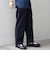 SHIPS any:〈撥水/軽量/ストレッチ〉SOLOTEX(R) シアサッカー セミワイド イージーパンツ26SS◇