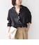 SHIPS Colors:〈洗濯機可能〉ユーロリネン (EURO Linen) 2WAY ロングスリーブ シャツ◇
