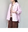 SHIPS Colors:〈洗濯機可能〉ユーロリネン (EURO Linen) 2WAY ロングスリーブ シャツ◇