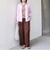 SHIPS Colors:〈洗濯機可能〉ユーロリネン (EURO Linen) 2WAY ロングスリーブ シャツ◇