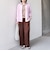 SHIPS Colors:〈洗濯機可能〉ユーロリネン (EURO Linen) 2WAY ロングスリーブ シャツ◇