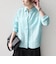 SHIPS Colors:〈洗濯機可能〉ユーロリネン (EURO Linen) 2WAY ロングスリーブ シャツ◇