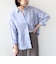 SHIPS Colors:〈洗濯機可能〉ユーロリネン (EURO Linen) 2WAY ロングスリーブ シャツ◇