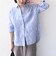 SHIPS Colors:〈洗濯機可能〉ユーロリネン (EURO Linen) 2WAY ロングスリーブ シャツ◇