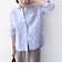 SHIPS Colors:〈洗濯機可能〉ユーロリネン (EURO Linen) 2WAY ロングスリーブ シャツ◇